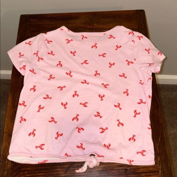 J Crew Crewcuts Girls Pink Short Sleeve Tee Size 10 - Picture 4 of 6
